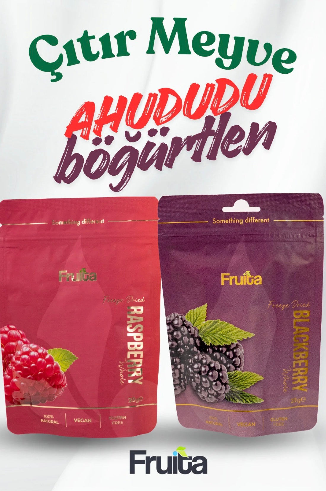 Ahududu + Böğürtlen 2’li Paket 40g