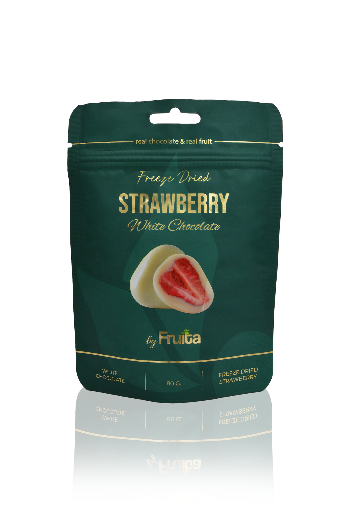 Fruita – 4’lü Çilek Seti | Freeze-Dried & Çikolatalı Çilek 190g