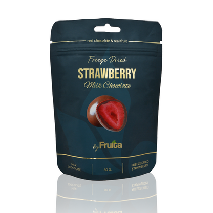 Sütlü Çikolata Kaplı Çıtır Çilek 80g