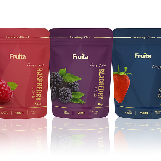 3’lü Yoğun Aroma Meyve Seti – Ahududu, Böğürtlen, Çilek 55g