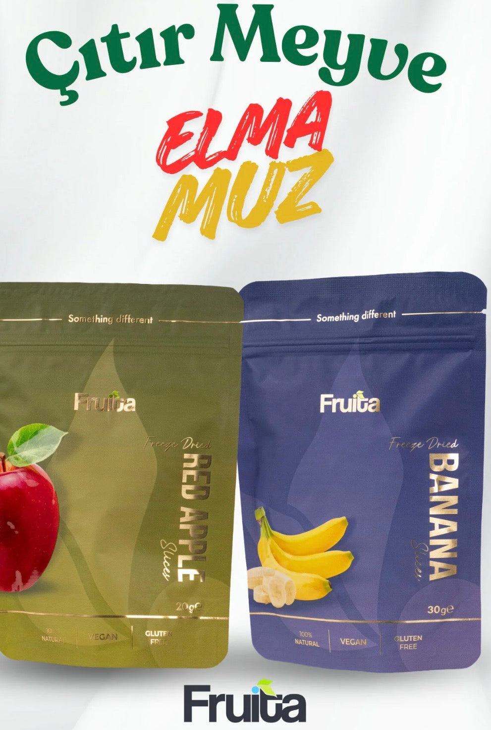 Elma + Muz 2’li Paket 50g